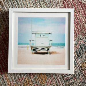 Pier 8.5x8.5 framed art